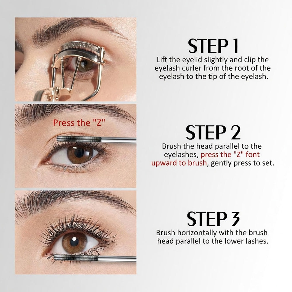 Waterproof Fibre Mascara💧 – Volume & Length without Clumping for Dramatic Moments