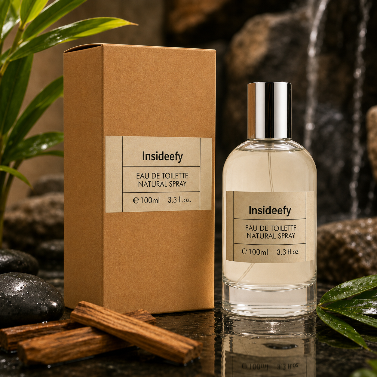 Insideefy Spray Perfume Eau de Toilette for Men & Women 100ml - Unisex Fragrance
