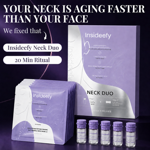 Insideefy™ NECK DUO-Fine Line Care Firming Neck Mask