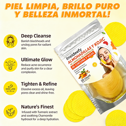 Nexisify Turmeric Kojic Acid Cleansing Pads