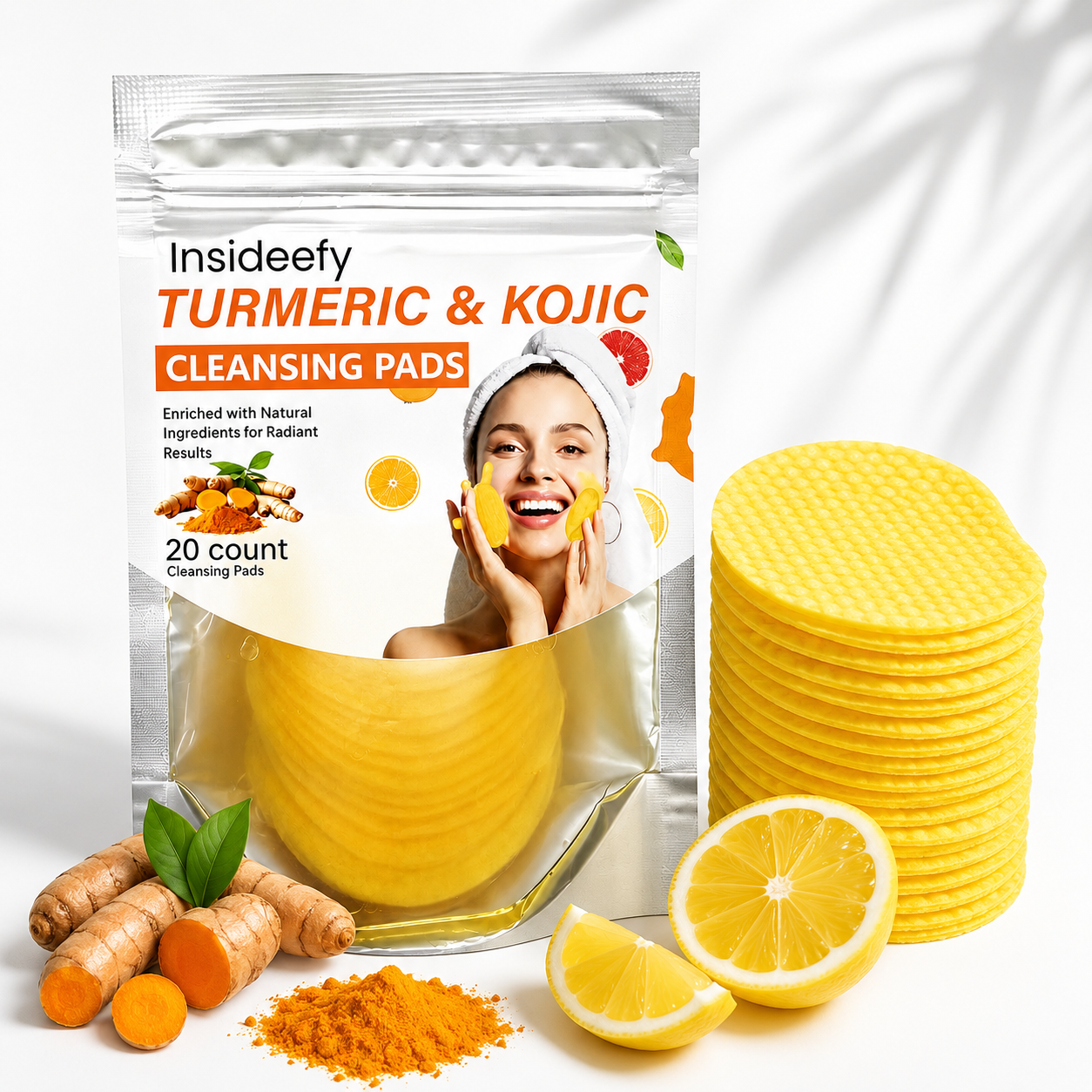 Nexisify Turmeric Kojic Acid Cleansing Pads