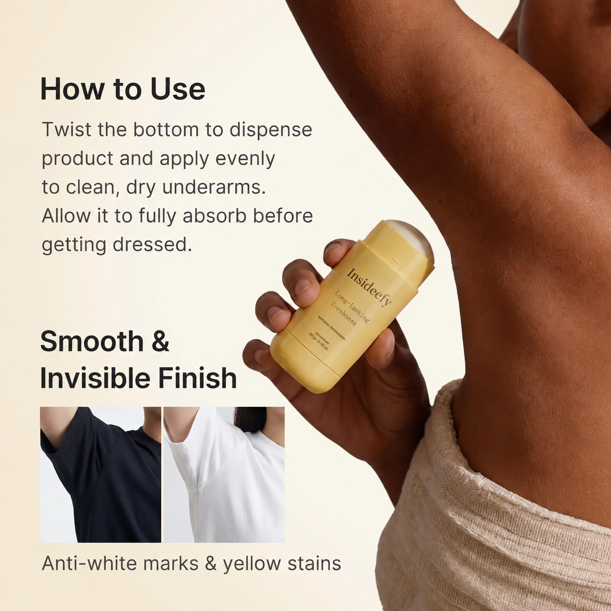 Vanilla & Pistachio Long-lasting freshness