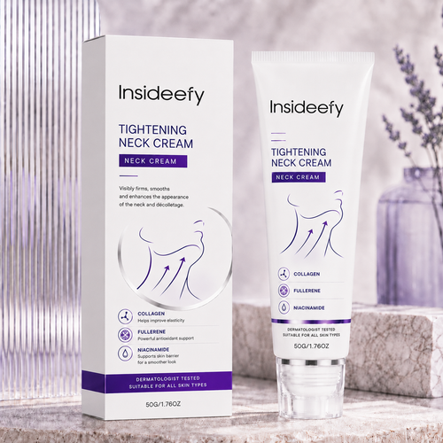 ✨ Instant Neck Lift Cream — 🧴 Infused with Retinol & Hyaluronic Acid | Firms the Neck, Reduces Wrinkles & Double Chin